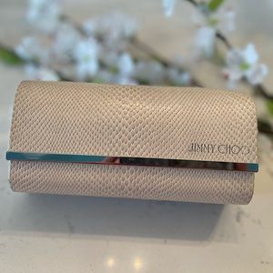 Jimmy Choo Sunglasses Case Snake Skin